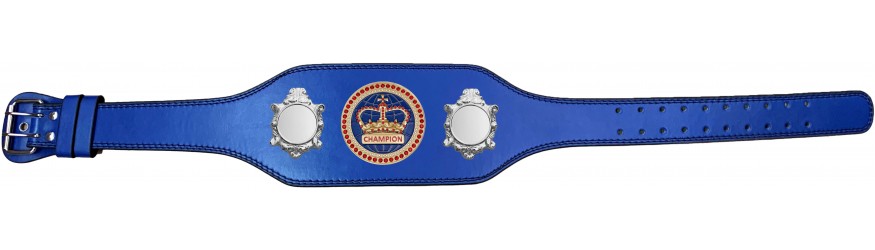 CHAMPIONSHIP BELT - BUD003/S/BLUGEM - AVAILABLE IN 4 COLOURS CHAMPIONSHIP BELT - BUD003/S/BLUGEM - AVAILABLE IN 4 COLOURS